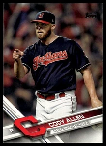 2017 Topps #436 Cody Allen - Picture 1 of 2