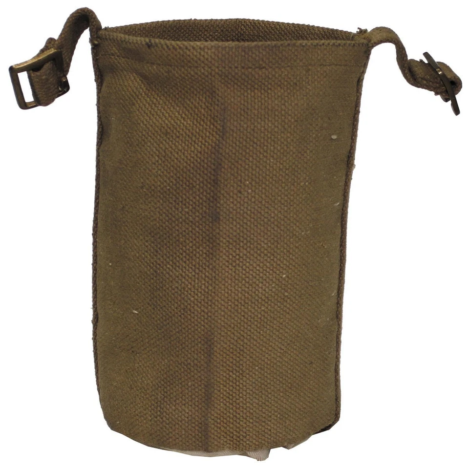 Britische Feldflaschenhülle P37 M37 WW2 Canvas Feldflaschenbezug Koppeltasche - Bild 1 von 1