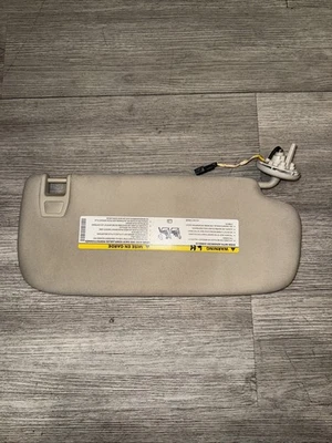 ✅2013-2024 RAM 1500 FRONT LEFT DRIVER SUN VISOR WINDSHIELD SUNVISOR BEIGE OEM - Image 1 of 4