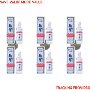 Kwan Loong Olio Medicato 15ml x6 Sollievo Rapido per Mal di Testa, Dolori Muscolari, Raffreddore - Foto 1 di 5