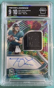 2021 Panini Spectra Trevor Lawrence Celestial RPA Auto Arena Club 9/10 RPA 09/75 - Bild 1 von 3