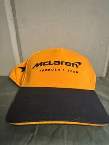 McLaren Formel 1 Mütze Kappe orange schwarz Snapback - Bild 1 von 10