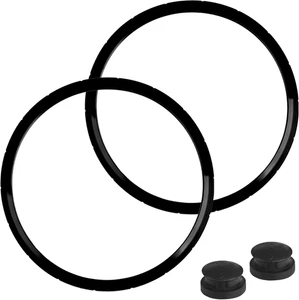 Anillo sellado olla presión 2pzs repuesto modelos 4qt 6qt con tapones seguridad - Imagen 1 de 12