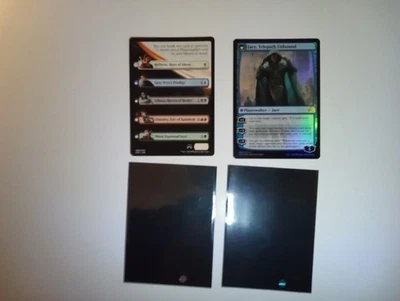Jace Telepath Unbound / Jace Vryn's Prodigy Foil Magic Card With Play Card ♤ - Image 1 of 2