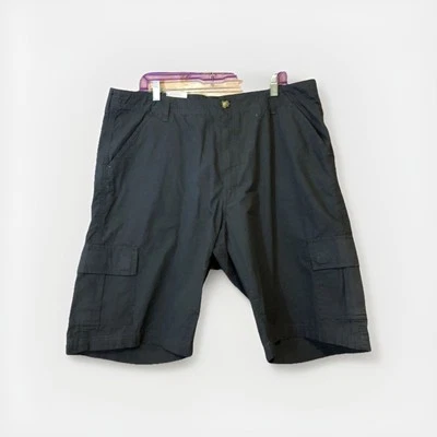 Key Ripstop 男式工装短裤尺寸 40 灰色休闲平前全新步行 — 第 1/4 张图片