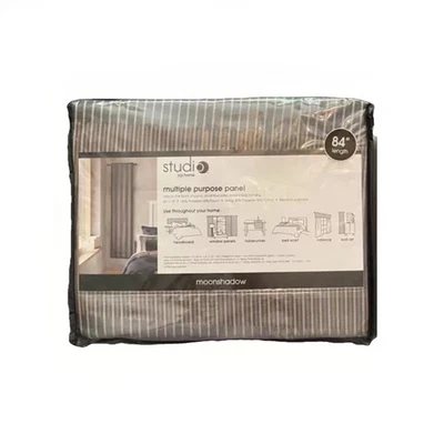 Panel multiusos Studio JCP Home 84” x 18” cortina sombra lunar decoración rayas Foto 1 de 4