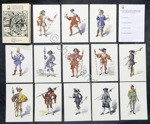 PTT Azienda Svizzera delle Poste - Lotto 13 cartoline: I messaggeri cantonali - Foto 1 di 1