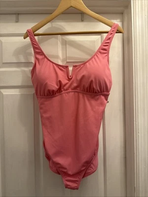 Traje de baño Ann Cole edición limitada textura acanalada rosa de una pieza talla XL NUEVO CON ETIQUETAS Foto 1 de 4