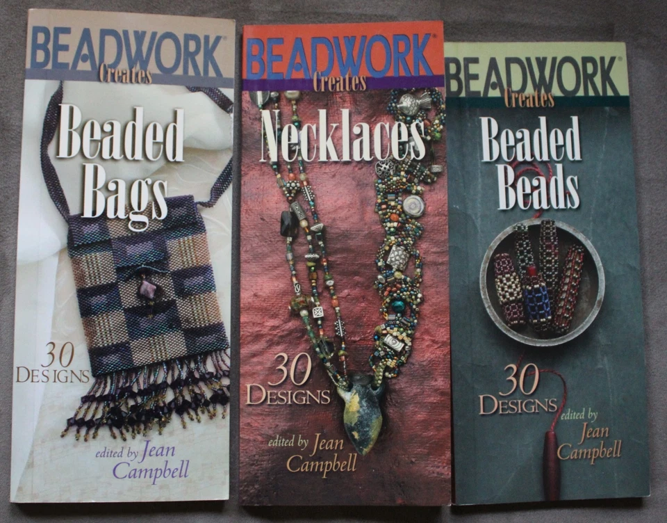 lote de 3 libros Beadwork Creates Foto 1 de 1