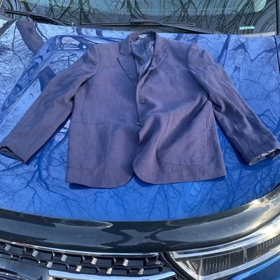 Paul Jones Men’s Blue Blazer Sport Coat Jacket Large - Image 1 of 4
