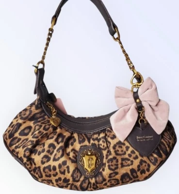 Bolso de Hombro Hobo Romance Leopardo Natural Juicy Couture~Viral~TikTok~VHTF~NUEVO CON ETIQUETAS Foto 1 de 4