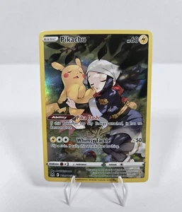 JCC Pokémon Pikachu Origen Perdido Entrenador Galería TG05/TG30 Holo Ultra Raro - Imagen 1 de 4