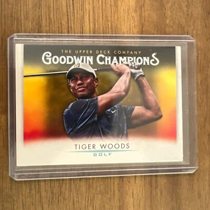 Tiger Woods - 2021 Upper Deck Goodwin Champions #75 GOAT D157 - Picture 1 of 2