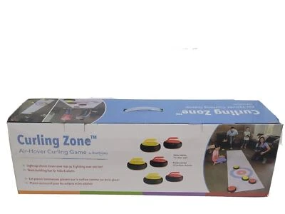 HearthSong Curling Zone Indoor Air Hover Curling Game  - Open box- - Image 1 of 4