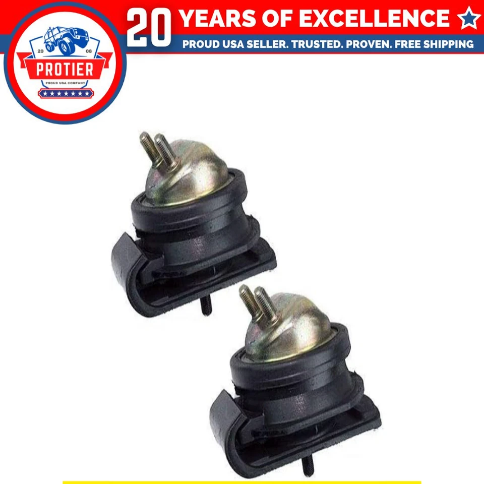 Juego de montaje de motor 2 piezas para 99-04 Nissan Frontier 3,3 L delantero L y R Foto 1 de 2