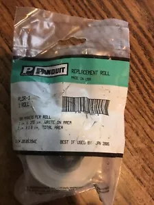 PANDUIT - ETICHETTE DA SCRITTURA AUTOLAMINANTI - Rotolo di ricambio PLDR-1 - Foto 1 di 2