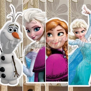 Calcomanía de pegatina personalizada Frozen Elsa Anna Olaf anime linda computadora portátil para automóvil *Talla: 5""-18""* - Imagen 1 de 6
