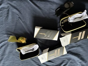 Blenders X Coach Prime GOLD Sunglasses / Deion Sanders / BRAND NEW - Picture 1 of 5