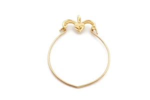 Colgante con soporte de oro amarillo de 14k - Imagen 1 de 7