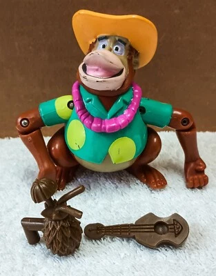 复古 1991 年路易国王玩伴故事旋转迪士尼可动人偶近乎完整 — 第 1/3 张图片