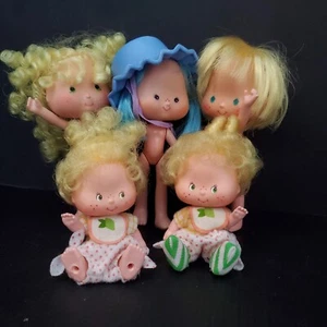 Strawberry Shortcake Vintage Dolls Lot American greetings Corp. 1979 - Picture 1 of 19
