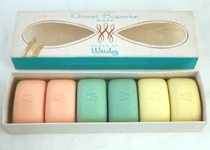 "House of Wrisley" "Guest Superbe Soap" "6 small bars" 1 box VTG 50's 60's USA - Picture 1 of 8
