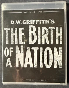 DW Griffith THE BIRTH OF A NATION Twilight Time 2 disc Blu-Ray new and sealed - Picture 1 of 2