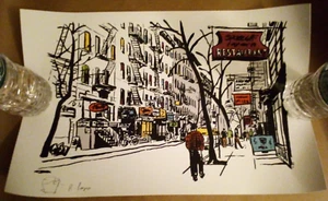 House Of Roulx & Co. X Russ Pope Print: New York City Neighborhood - Signed - Picture 1 of 3
