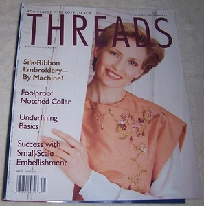 Taunton's Threads Magazine January 1997 sewing - Picture 1 of 1