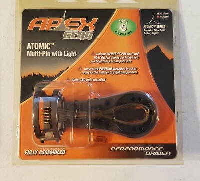 Apex Gear 6 Pin Bow Site Free Shipping