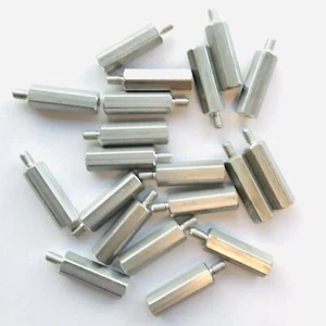 (PKG of 20) Standoff, 6 mm Hex, M-F, Metric M3-0.5, 19 mm Length, AL - Picture 1 of 2