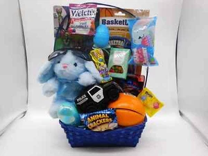 Fully loaded Easter Basket for a Boy, Fill with Lots of Goodies and Toys For Age - Picture 1 of 1