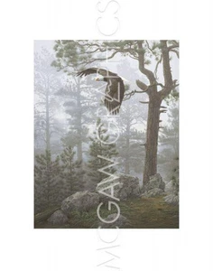 Shrouded Forest, Daniel Smith, Wall Decor Art Print Poster 14" x 11" 683 - Picture 1 of 2