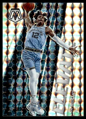 2020-21 Panini Mosaic Elevate Silver Prizm Ja Morant Rookie Memphis Grizzlies - Image 1 of 2