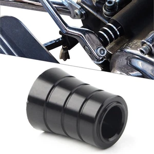 Heel Shifter Eliminators Black Smooth for Harley Touring Road King Road Glide - Picture 1 of 8