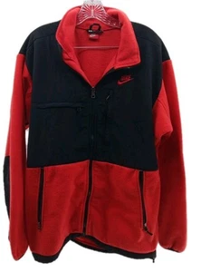 Nike Fleecejacke Herren XL Orange 6 Taschen Outdoor Freizeit Activewear Swoosh - Bild 1 von 9