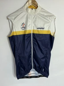 Morvelo Fahrradweste Le Loop Full Zip | Herren | Blau/Weiß/Gelb | Medium | - Bild 1 von 10