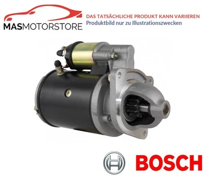 MOTOR ANLASSER STARTER BOSCH 1 986 S00 578 P FÜR SUZUKI GRAND VITARA II 95KW - Image 1 of 4