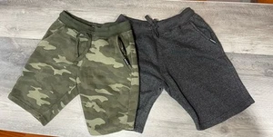 Buffalo David Bitton Zoltan Boys Pocketed Adjustable Shorts 2-Pack Small 7/8 - Picture 1 of 7