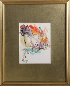 Alvin Carl Hollingsworth, Art isnt Easy, Hand colored Lithograph, signed in the - Picture 1 of 5