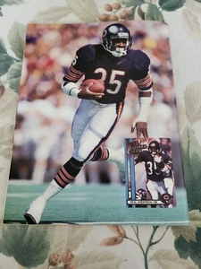 1991 NEAL ANDERSEN BECKETT Poster 8 BY 10 INCHES CHICAGO BEARS - Picture 1 of 1