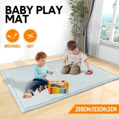 Tatami Memory Foam Mat Baby Playmat Relaxing Pad Crawling Non Slip Carpet - image 1 of 4