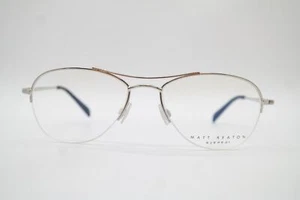 Brille Matt Keaton MK1072 Silber Halbrand Brillengestell eyeglasses Neu - Bild 1 von 6