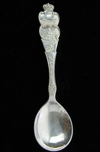 VINTAGE NORWAY - NORGE ~ SILVERPLATE SOUVENIER SPOON - 6-1/8" - Imagen 1 de 12