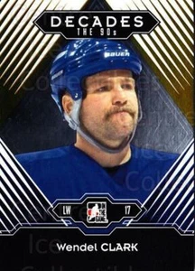 2013-14 ITG Decades 1990s Gold #151 Wendel Clark - Picture 1 of 1