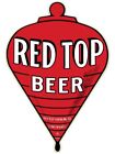 Red Top Beer of Cincinnati, OhiO NEW Sign 18" Tall Diecut USA STEEL
