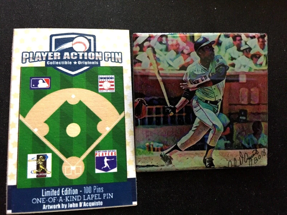 San Francisco Giants Willie McCovey lapel pin-Classic "44" Collectable-STRETCH - Image 1 of 1