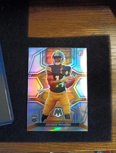 George Pickens 🏈 2022 Panini Mosaic Silver Prizm Variation Rookie #318 RC 🔥 - Imagen 1 de 7