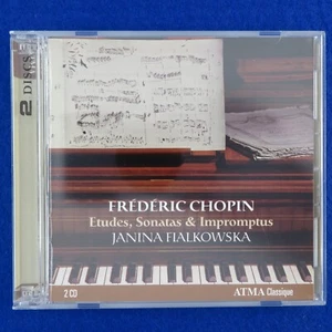 Frederic Chopin Etudes Sonatas And Impromptus Janina Fialkowska - CD !! - Picture 1 of 2