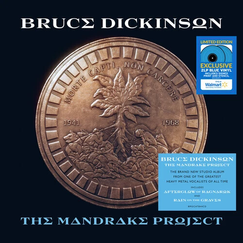 The Mandrake Project (Walmart Exclusive) by Bruce Dickinson (Record, 2024)